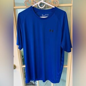 Under Armour Men's Short Sleeve Tee in Royal Blue